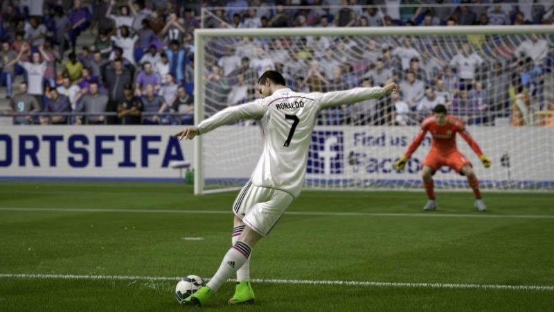 Mô phỏng tình huống Ronaldo đang thực hiện Rabona