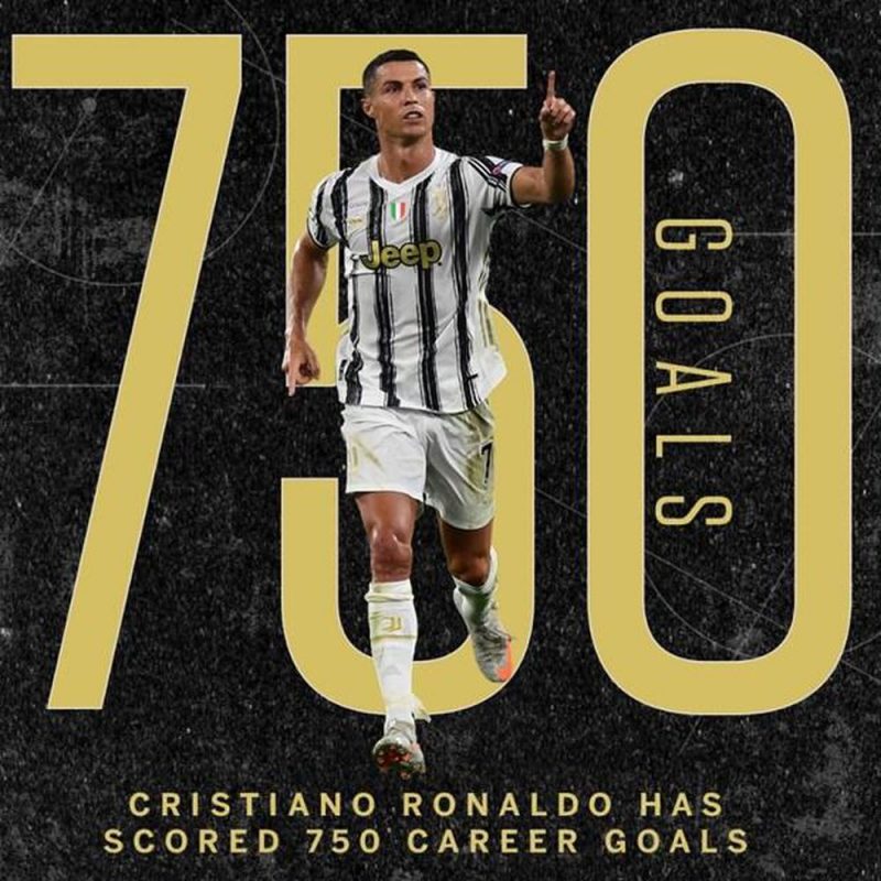 Ronaldo 750 bàn