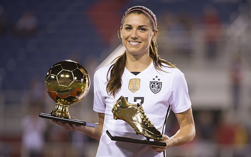 Alex Morgan là nữ tuyển thủ thành công nhất trong lịch sử bóng đá Mỹ