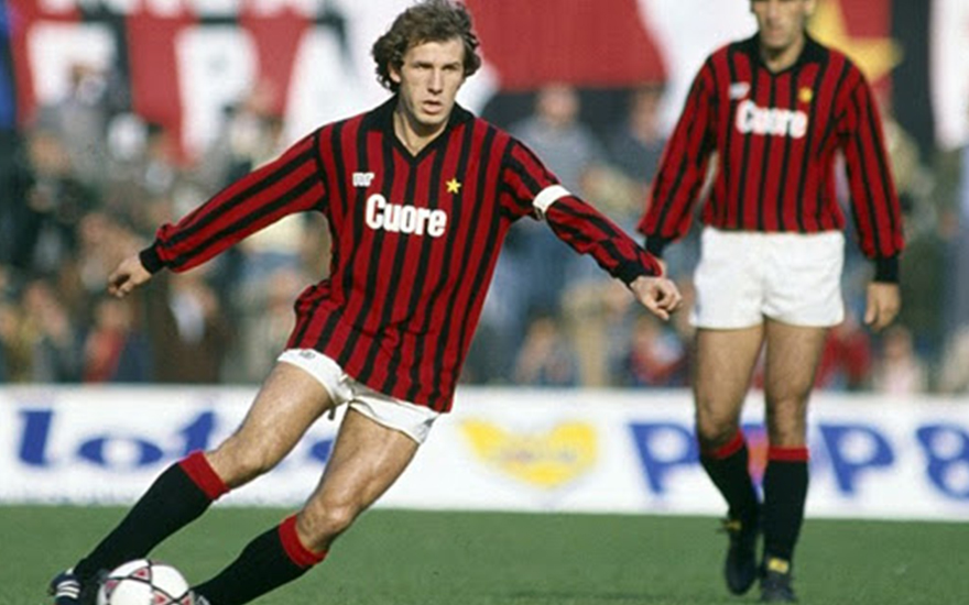 Franco Baresi đã từng rất nổi danh với vai trò Libero bóng đá trong màu áo AC Milan