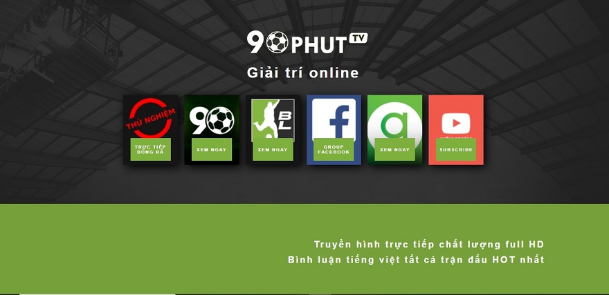 1. 90phut.tv (nay là tiengruoi.link) là web trực tiếp bóng đá hay nhất hiện nay