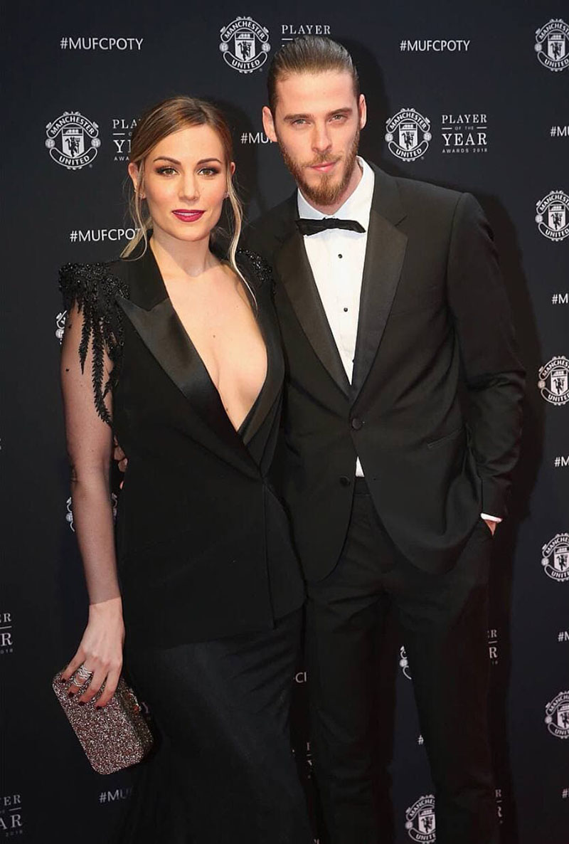 Edurne Garcia sánh đôi cùng David De Gea