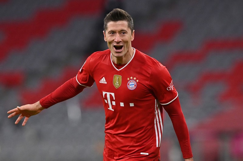 Tiền đạo Robert Lewandowski