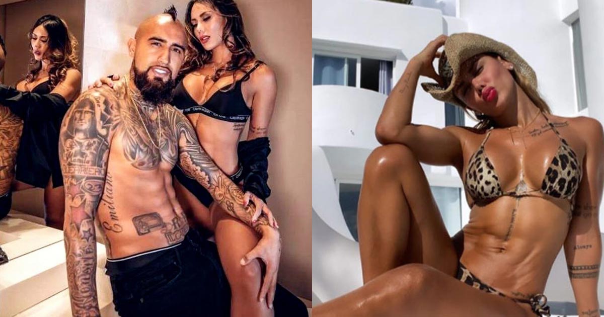 Bạn gái Arturo Vidal body 6 múi với 3 vòng đồ sộ bốc lửa