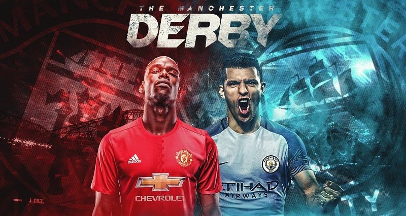 Derby Man Utd vs Man City được người hâm mộ bóng đá thế giới rất mong chờ