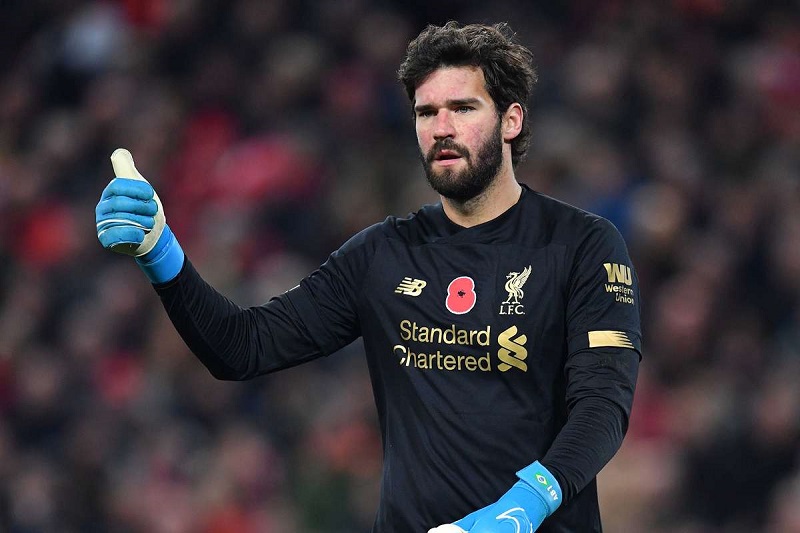 Thủ môn hay nhất thế giới: Thủ môn Alisson Becker