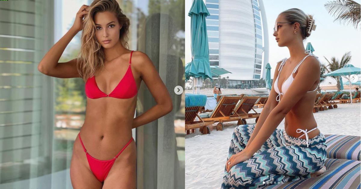 Vợ Graziano Pelle bóng hồng rực lửa ăn đứt dàn Wags Italia