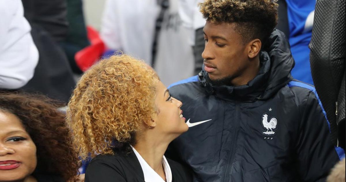 Vợ Kingsley Coman đốt cháy khán đài với nhan sắc cựa phẩm