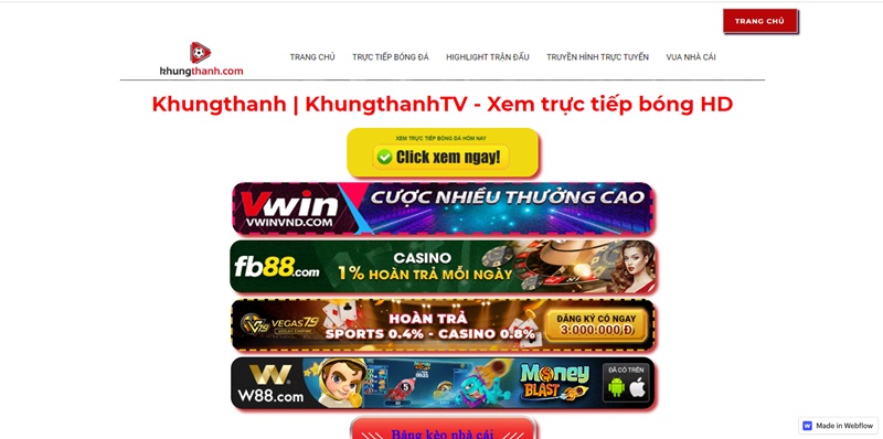 Giao diện của Khung Thanh TV dễ sử dụng