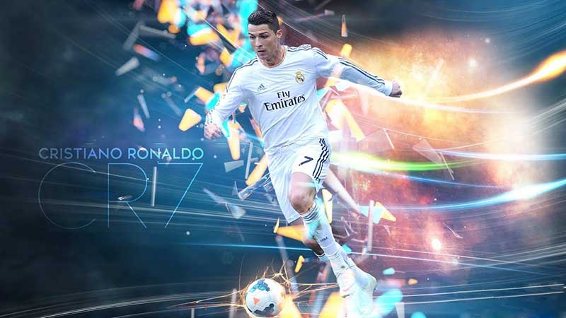 hình ảnh ronaldo an mừng