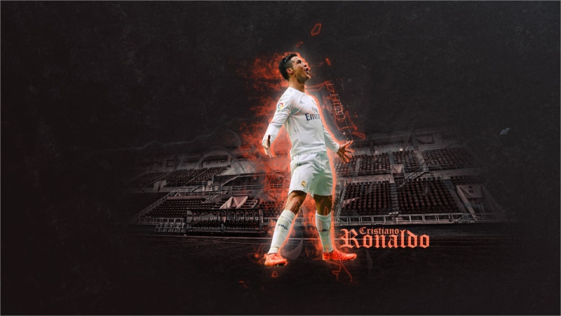 ảnh ronaldo đẹp 3d