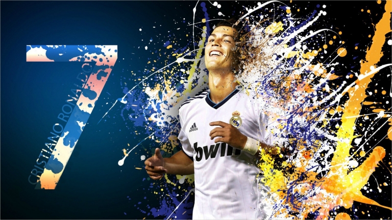 ảnh ronaldo đẹp 3d