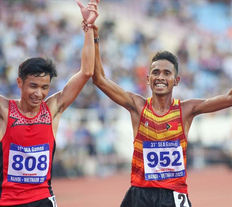 Hình ảnh rất đẹp tại SEA Games 31. Ảnh: Lao Động