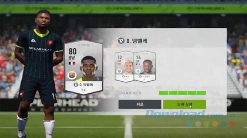 Ép thẻ cầu thủ trong FIFA Online 4