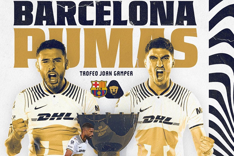 Link trực tiếp Barcelona - Pumas UNAM