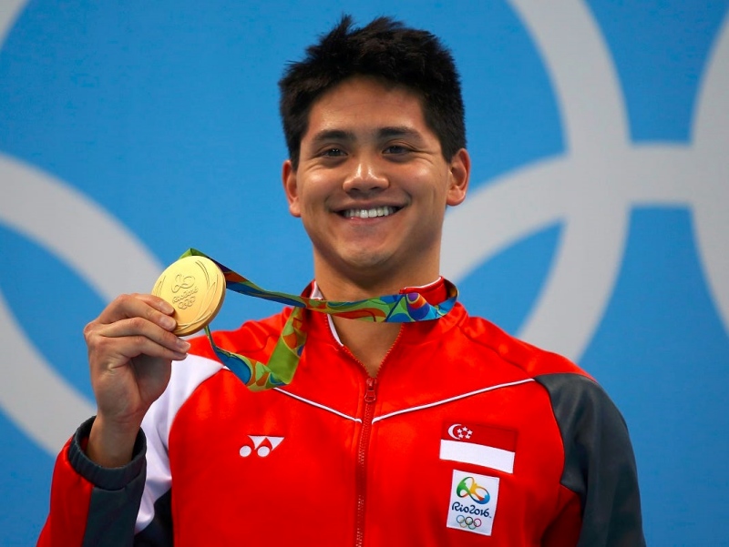 Joseph Isaac Schooling từng giành tấm huy chương vàng Olympic Rio 2016