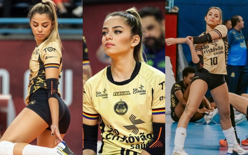 Keyla Ramalho Alves gây chú ý mỗi lần ra sân thi đấu