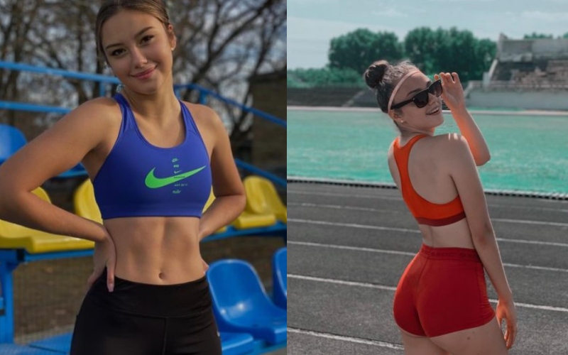 Veronika Pienzarieva khoe dáng với đồ ôm body