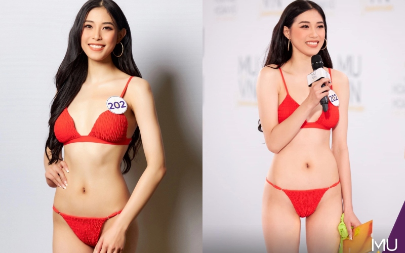 Đặng Thu Huyền diện những bộ bikini siêu mỏng