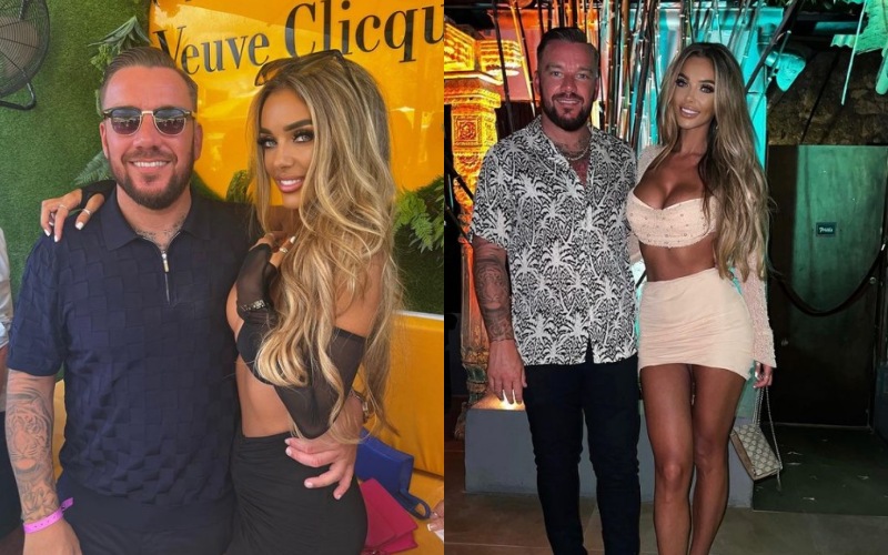 Jamie O'Hara tình tứ bên cạnh Danielle Coppell 