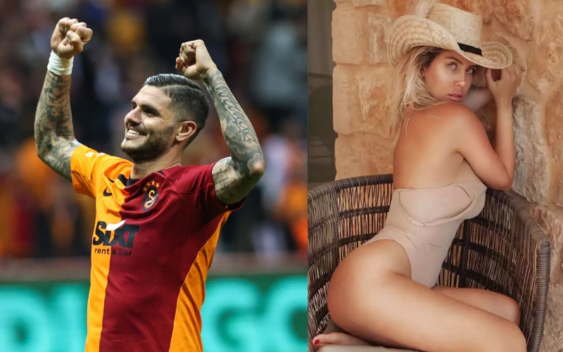 Mauro Icardi và Wanda Nara trải qua nhiều sóng gió khi bên nhau