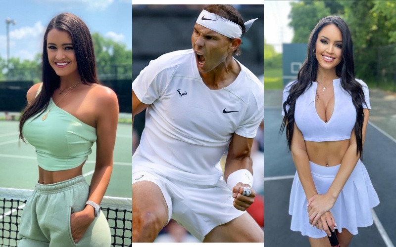 Rachel Stuhlmann là fan cứng của Rafael Nadal