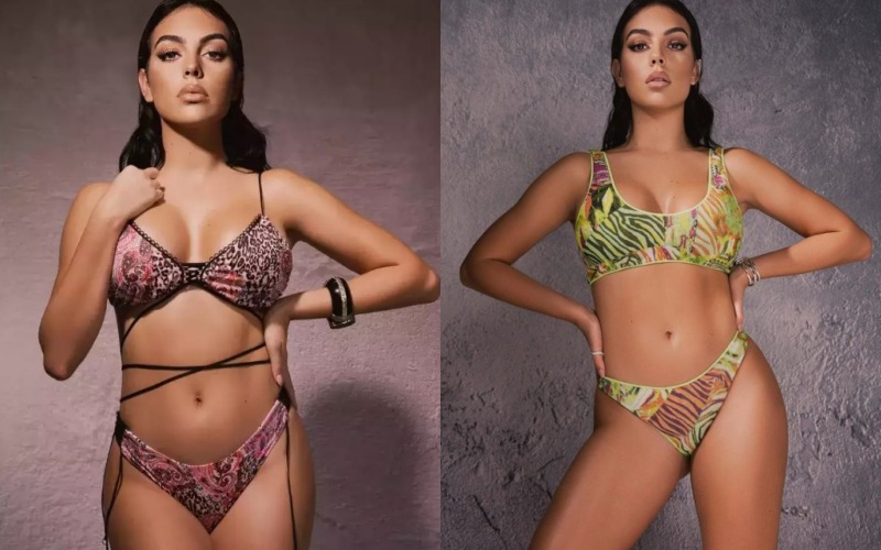 Georgina Rodriguez show hàng với bikini