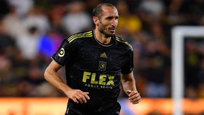 Giorgio Chiellini khoác áo Los Angeles FC ở giải nhà nghề Mỹ (MLS) 