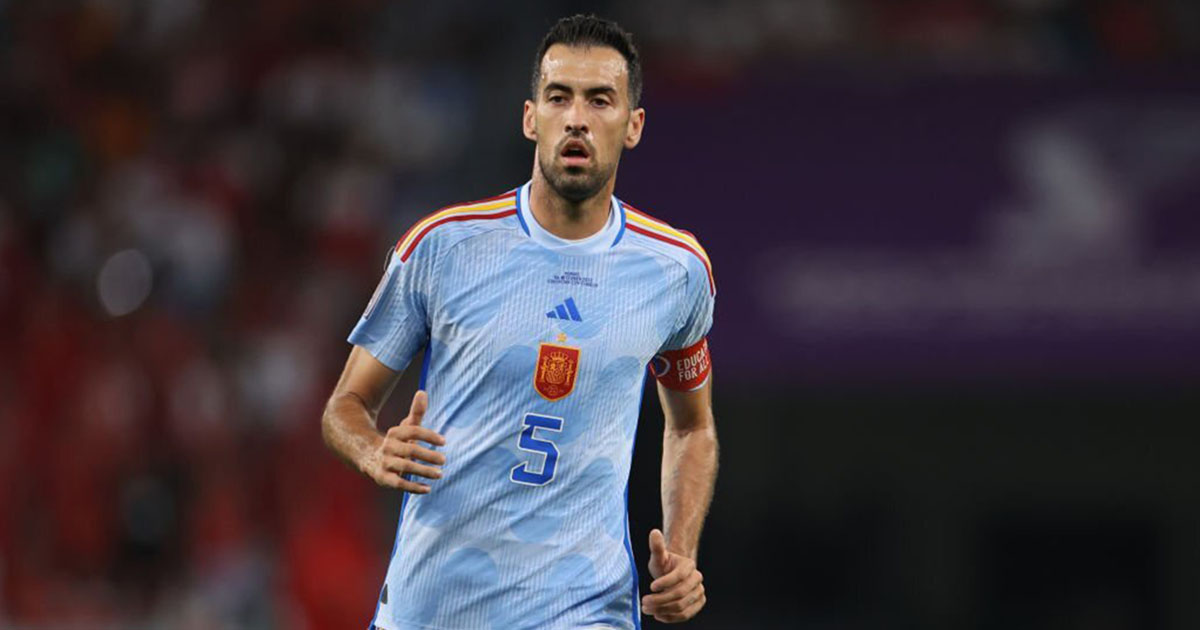 Sergio Busquets tuyên bố giã từ ĐT Tây Ban Nha