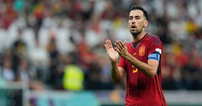 Sergio Busquets tuyên bố giã từ ĐT Tây Ban Nha