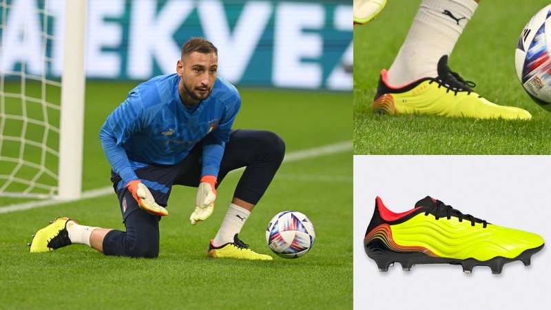 Gianluigi Donnarumma mang Adidas Copa Sense