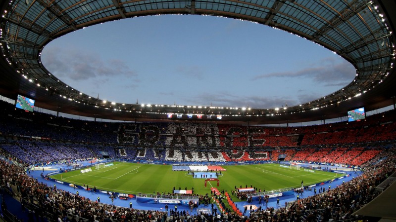 Stade de France là sân nhà của đội tuyển Pháp