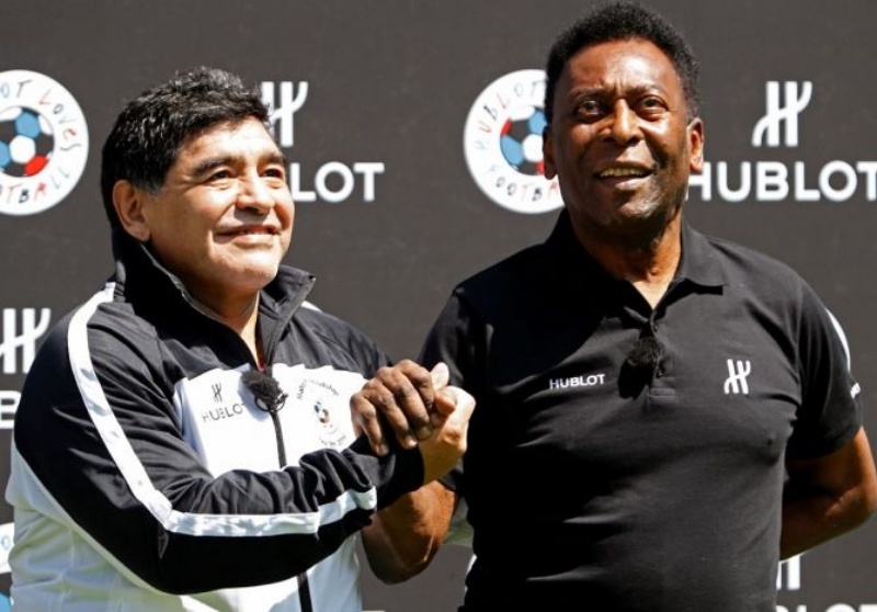 Vĩnh biệt Vua bóng đá Pele và Diego Maradona