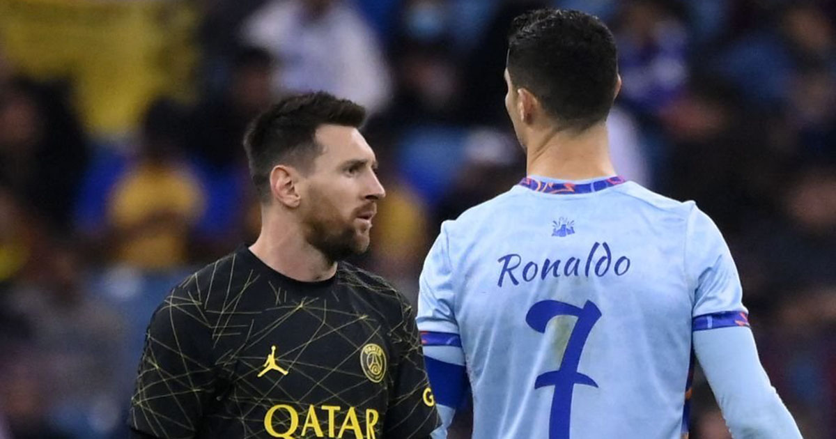 Hình ảnh xúc động ngày Ronaldo tái hợp Messi