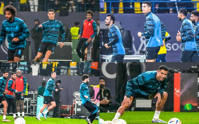 Cristiano Ronaldo tham gia buổi tập đầu tiên cùng Al-Nassr ngay sau buổi lễ ra mắt