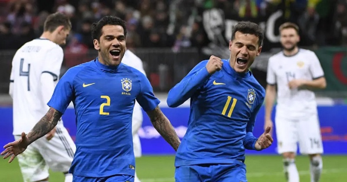 Dani Alves ở tù cùng với "Coutinho"