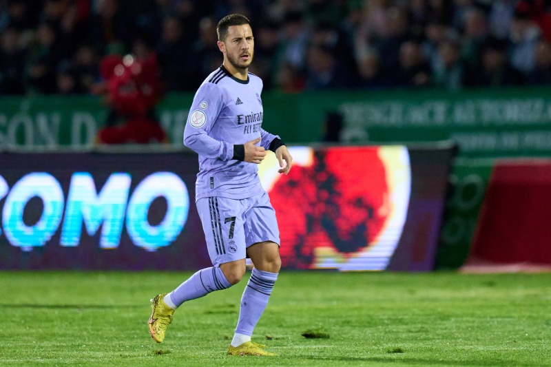 Eden Hazard đánh mất phong độ trong màu áo Real Madrid