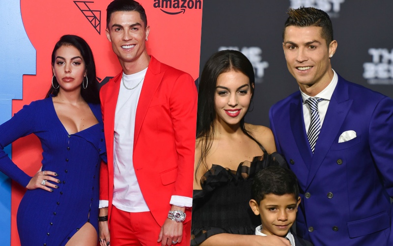 Georgina Rodriguez tình tứ bên cạnh Cristiano Ronaldo