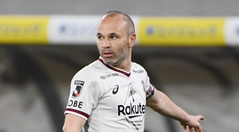 Lão tướng Andrés Iniesta 