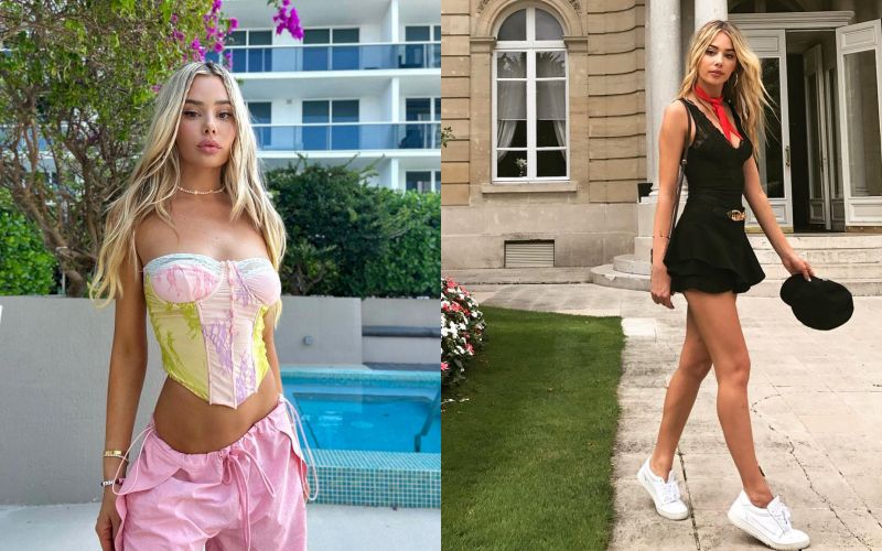 Gu thời trang sành điệu của Celeste Bright