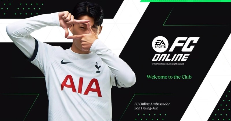 Son Heung-min là đại sứ hình ảnh toàn cầu của tựa game FC Online