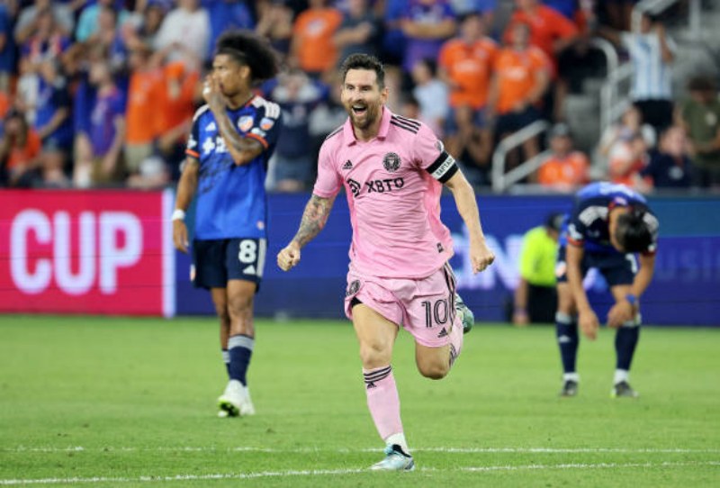 Lionel Messi và Inter Miami tiến vào trận chung kết US Open Cup 2023 sau loạt luân lưu cân não