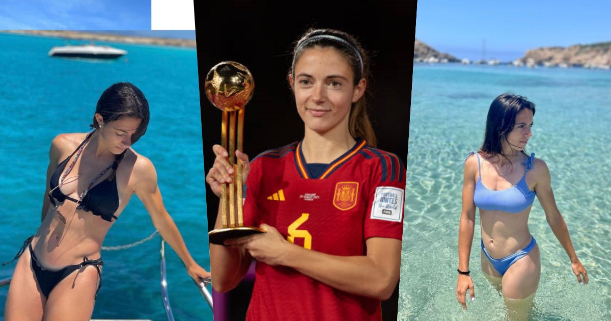 Quả bóng vàng World Cup nữ 2023 Aitana Bonmati diện bikini