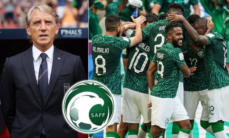 Roberto Mancini trở thành tân HLV trưởng ĐT Saudi Arabia