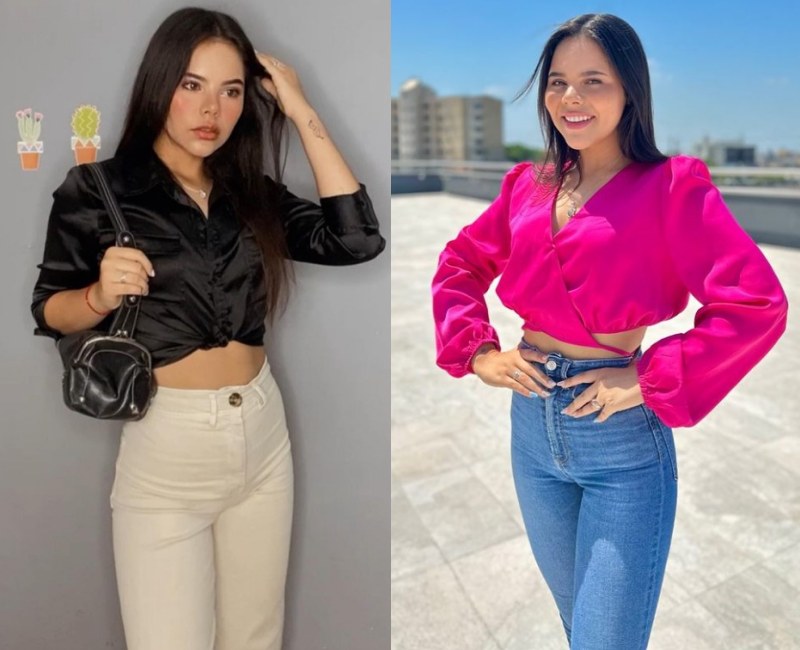 Romina Riera tôn dáng với quần jeans ôm sát